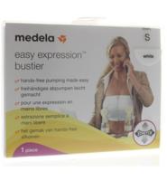 Medela Easy Expression Bustier Wit Maat S Stuk - thumbnail