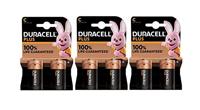 Duracell Plus-C K2 C batterij (baby) Alkaline 1.5 V 9.8 Ah 2 stuk(s) - thumbnail