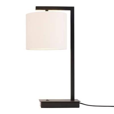 its about RoMi Tafellamp 'Boston' 44cm, kleur Wit its about RoMi Tafellamp 'Boston' 44cm, kleur Wit