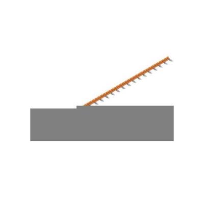 Weidmüller TCC 12.8/26 OR Kambrug 300 V Aantal polen: 26 Oranje 10 stuk(s)