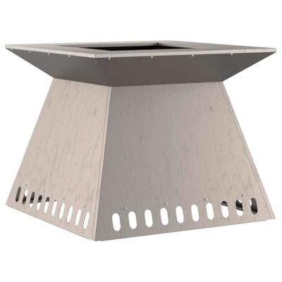 Vuurkorf Bruin 60 x 60 x 50 cm Cortenstaal