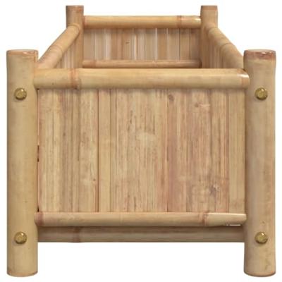 VidaXL Plantenbak 100x30x25 cm bamboe