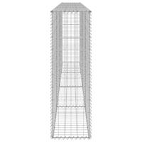 Schanskorfmuur met deksels 300x30x100 cm gegalvaniseerd staal - thumbnail