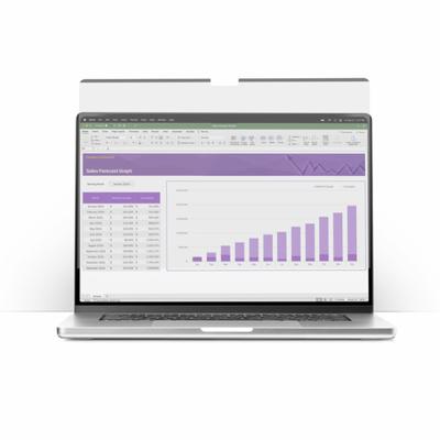 Notebook-standaard Startech 133T6-PRIVACY-SCREEN Plastic
