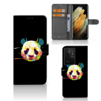 Samsung Galaxy S21 Ultra Leuk Hoesje Panda Color - thumbnail