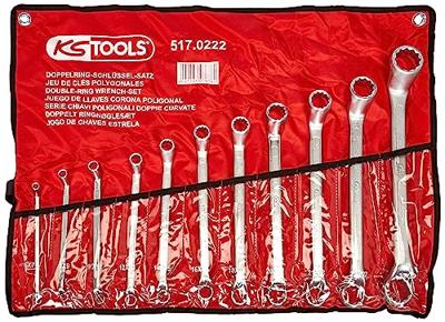 KS Tools 517.0222 517.0222 Ringsleutel 11-delig Sleutelbreedte (metrisch) 6 - 32 mm KS Tools 517.0222 517.0222 Ringsleutel 11-delig Sleutelbreedte (metrisch) 6 - 32 mm