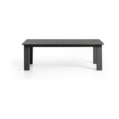 Kave Home Livorno tuintafel uitschuibaar 233(350)x100 cm Grafiet
