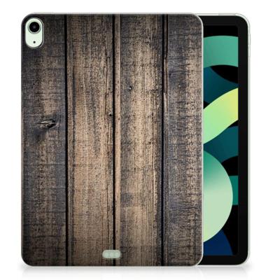 iPad Air (2020/2022) 10.9 inch Silicone Tablet Hoes Steigerhout iPad Air (2020/2022) 10.9 inch Silicone Tablet Hoes Steigerhout