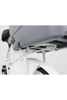 TRIXIE FIETSMAND VOOR BAGAGEDRAGER MET DRAADKOEPEL KUNSTSTOF GRIJS - thumbnail