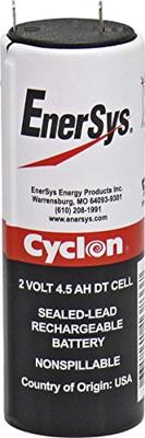 EnerSys Hawker Cyclon DT Loodaccu 2 V 4.5 Ah Loodvlies (AGM) (Ø x h) 34 mm x 103 mm Kabelschoen 4.8 mm Onderhoudsvrij, Wikkelcellenuitvoering, Cyclusbestendig, EnerSys Hawker Cyclon DT Loodaccu 2 V 4.5 Ah Loodvlies (AGM) (Ø x h) 34 mm x 103 mm Kabelschoen 4.8 mm Onderhoudsvrij, Wikkelcellenuitvoering, Cyclusbestendig,
