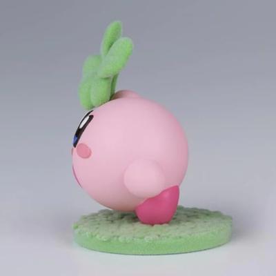 Kirby Fluffy Puffy Figure - Kirby with Four Leaf Clover