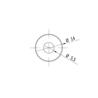 Picotronic Lasermodule Lijn Rood 24 mW LH650-24-3(14x45)