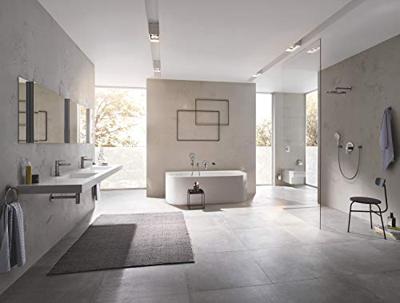 Grohe Toiletrolhouder Essentials Met Deksel Hard Graphite Geborsteld Grohe Toiletrolhouder Essentials Met Deksel Hard Graphite Geborsteld