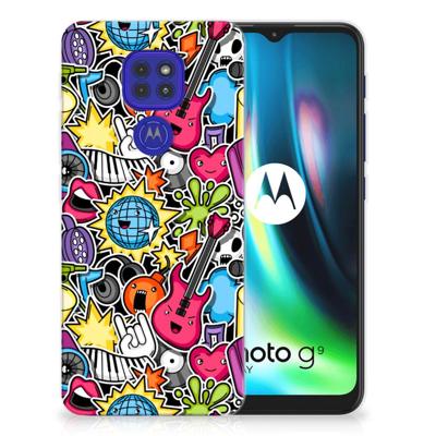 Motorola Moto G9 Play | E7 Plus | Sillicone Back Cover | Punk Rock Motorola Moto G9 Play | E7 Plus | Sillicone Back Cover | Punk Rock