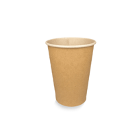 Kartonnen koffiebeker 360cc 12oz Kraft - thumbnail