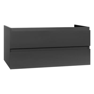 Badkamermeubelset BWS Sally 160 cm Vier Soft-Close Lades Mat Grijs