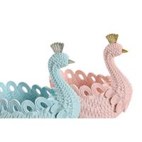 Valet Tray DKD Home Decor Hars Aluminium Romantiek 23 x 14,3 x 23 cm (2 Stuks) - thumbnail