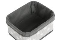 Basket spelset DKD Home Decor Wit Grijs Bamboe Hout MDF Sterren 51 x 35 x 33 cm - thumbnail