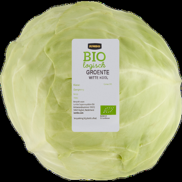 Jumbo Biologische Witte Kool 1 Stuk