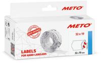 METO Prijslabels 30007366 Permanent hechtend Breedte etiket: 32 mm Hoogte etiket: 19 mm Wit 1 stuk(s) - thumbnail