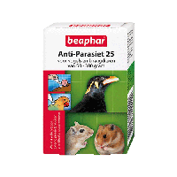 Beaphar Anti-Parasiet 25 voor vogels en knaagdieren van 50-300g 2 pipetten - thumbnail