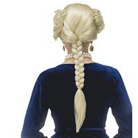 Pruik Hertogin Josephine blond - thumbnail