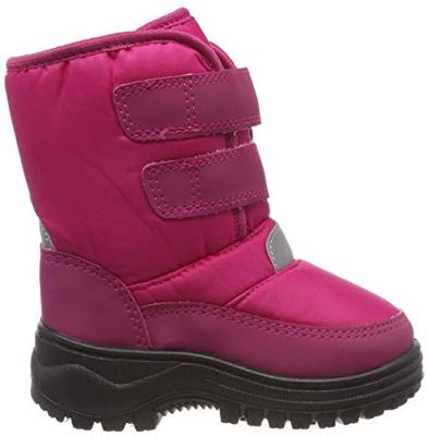 Playshoes snowboots klittenband uni fuchsia Maat