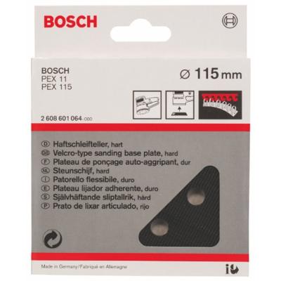 Bosch Accessories 2608601064 Schuurschijf hard Diameter 115 mm Geschikt voor Excenterschuurmachine PEX 115