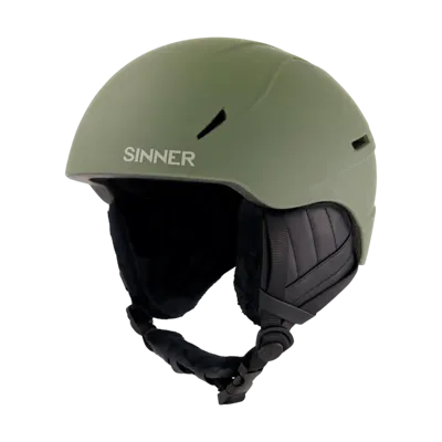 Sinner Crest Helm Matte Moss Green L
