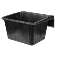 Producten/rubber ophangvoerbak zwart 25l - thumbnail