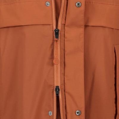 AGU Packable Parka Regenjas Urban Outdoor - Cinnabar - XS - Waterdicht AGU Packable Parka Regenjas Urban Outdoor - Cinnabar - XS - Waterdicht