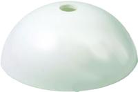 Afbakenbollen Hard Plastic Wit 10 st. - thumbnail