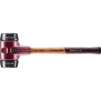 Halder Kunststofhamer | lengte 490 mm hoofd-d. 80 mm | middelhard hout | rubber zwart | 1 stuk - 3002.080 3002.080 - thumbnail