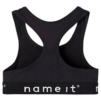 Name it winter ondergoed meisjes - zwart - 2p top - NkfShort