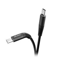 Akasa AK-CBUB54-10BK USB 2.0 0.48Gbps 100W USB Type-C 1m - thumbnail