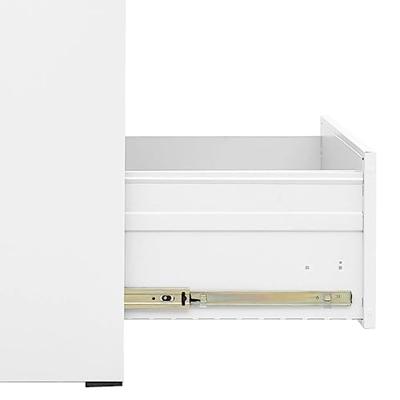Archiefkast 46x62x72,5 cm staal wit