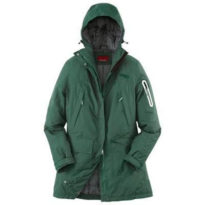 OWNEY Dames Winterparka Albany, green, Maat: XXL OWNEY Dames Winterparka Albany, green, Maat: XXL