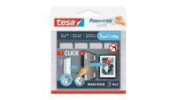 tesa Powerstrips CLICK Small 16x 2 stuks (l x b) 60 mm x 20 mm Inhoud: 16 paar - thumbnail