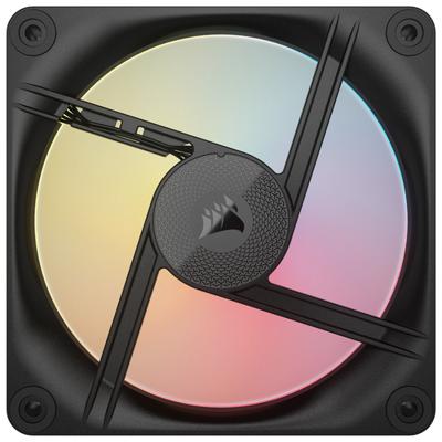 Corsair LX120-R RGB iC PC-ventilator Zwart (b x h x d) 120 x 120 x 20 mm