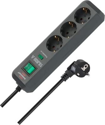 Brennenstuhl Eco-Line Stekkerdoos met Overspanningsbeveiliging 13.500A 1,5m H05VV-F 3G1,5 - 1158820315
