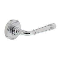 Deurkruk Emily op rozet met 7mm nokken chroom - thumbnail