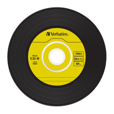 Verbatim CD-R 700 MB Vinyl blanco cd's