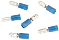 SPAHN ronde stekker round plug insulated blue 100pcs. - thumbnail
