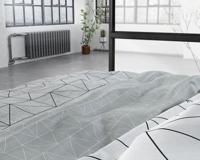 Sleeptime Flanel Gino Grijs 240 x 200/220 cm - thumbnail