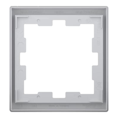 Merten MEG4010-6536 Afdekking Frame System Design RVS 1 stuk(s)