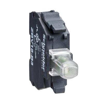 Schneider Electric ZBVB1 LED-element Met fitting Wit 24 V/DC, 24 V/AC 1 stuk(s)