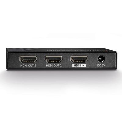 LINDY 2 Port HDMI 18G Splitter 2 poorten HDMI-splitter 3840 x 2160 Pixel Zwart LINDY 2 Port HDMI 18G Splitter 2 poorten HDMI-splitter 3840 x 2160 Pixel Zwart