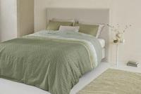 Beddinghouse Beddinghouse Dekbedovertrek Riven Groen 140x200/220 cm - thumbnail