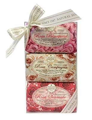 Nesti Dante geschenkset zeep rosa 3x150gr.