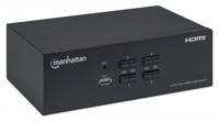 Manhattan 153539 KVM-switch HDMI Toetsenbord 3840 x 2160 Pixel - thumbnail